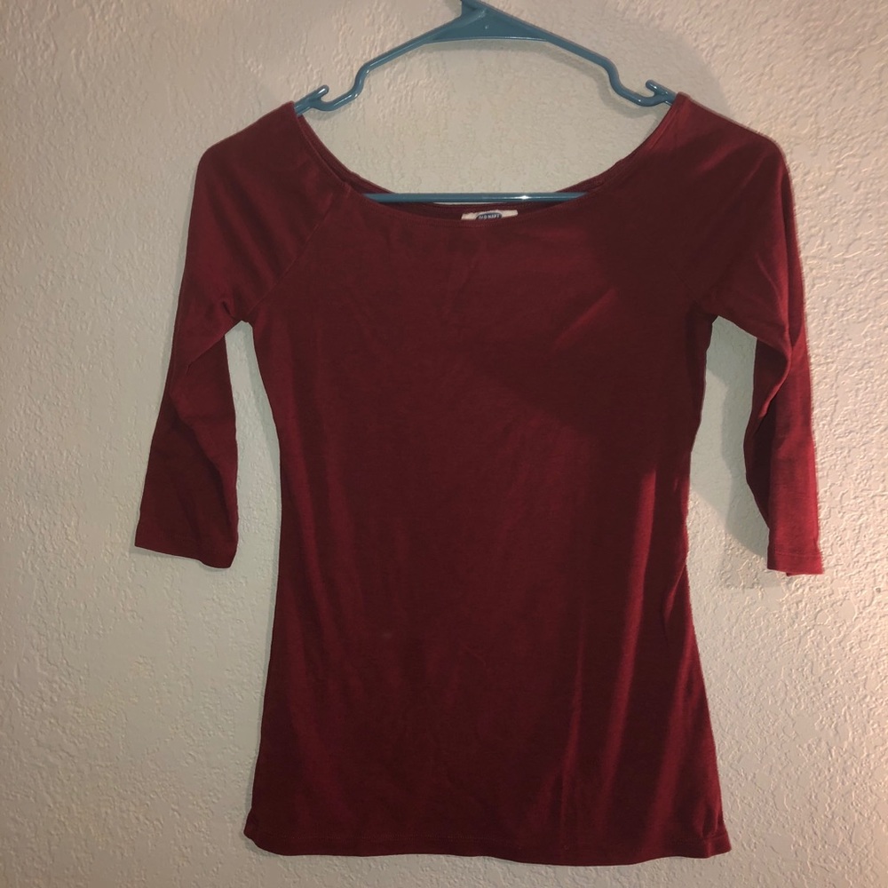 long sleeve fitted shirt